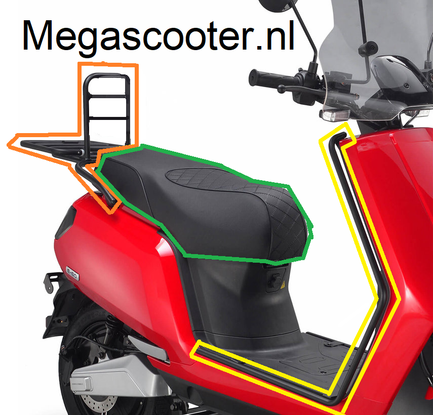 Fonkeling Bemiddelaar Zoek machine optimalisatie IVA E-GO S5 - Elektrische scooters - MegaScooter