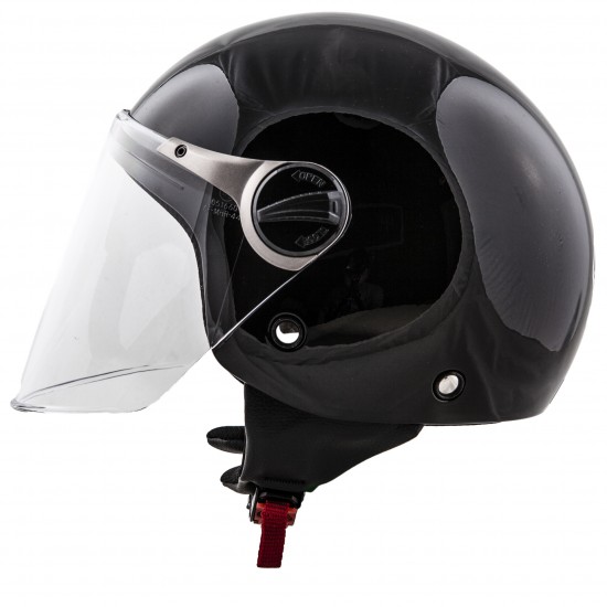 1208 2 zwart glans kinder zijkant