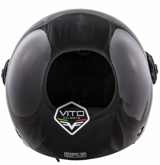 1208 3 zwart glans kinder achterkant