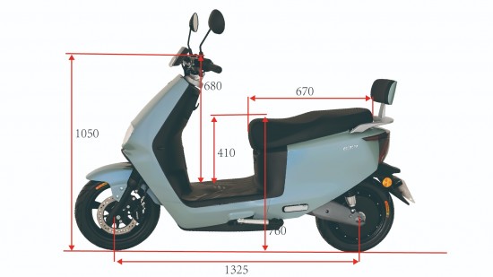 Afmeting et3 ecooter