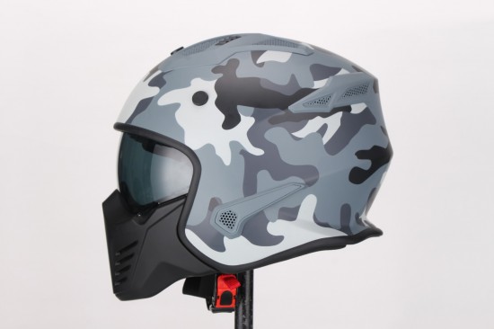 Helm met mondstuk vito bruzano camouflage 1