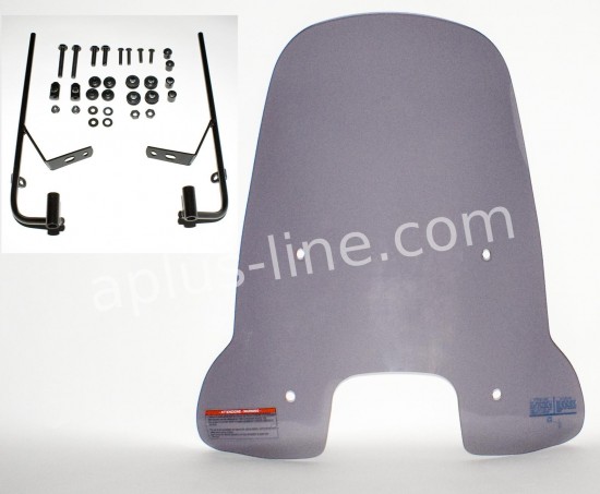 Hoog windscherm riva sport smoke