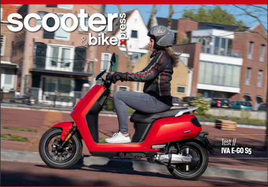 Iva e go s5 elektrische scooter test1