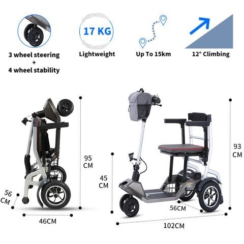 Scootmobiel iva traveller 700 series bij megascooter maatvoering